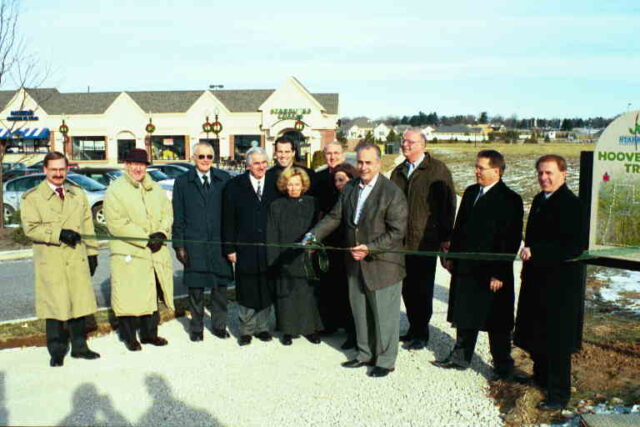 Hoover Trial Dedication Ribbon Cutting
